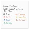 Expo Vis-à-Vis Wet Erase Marker, Fine Bullet Tip, Red, PK12 16002